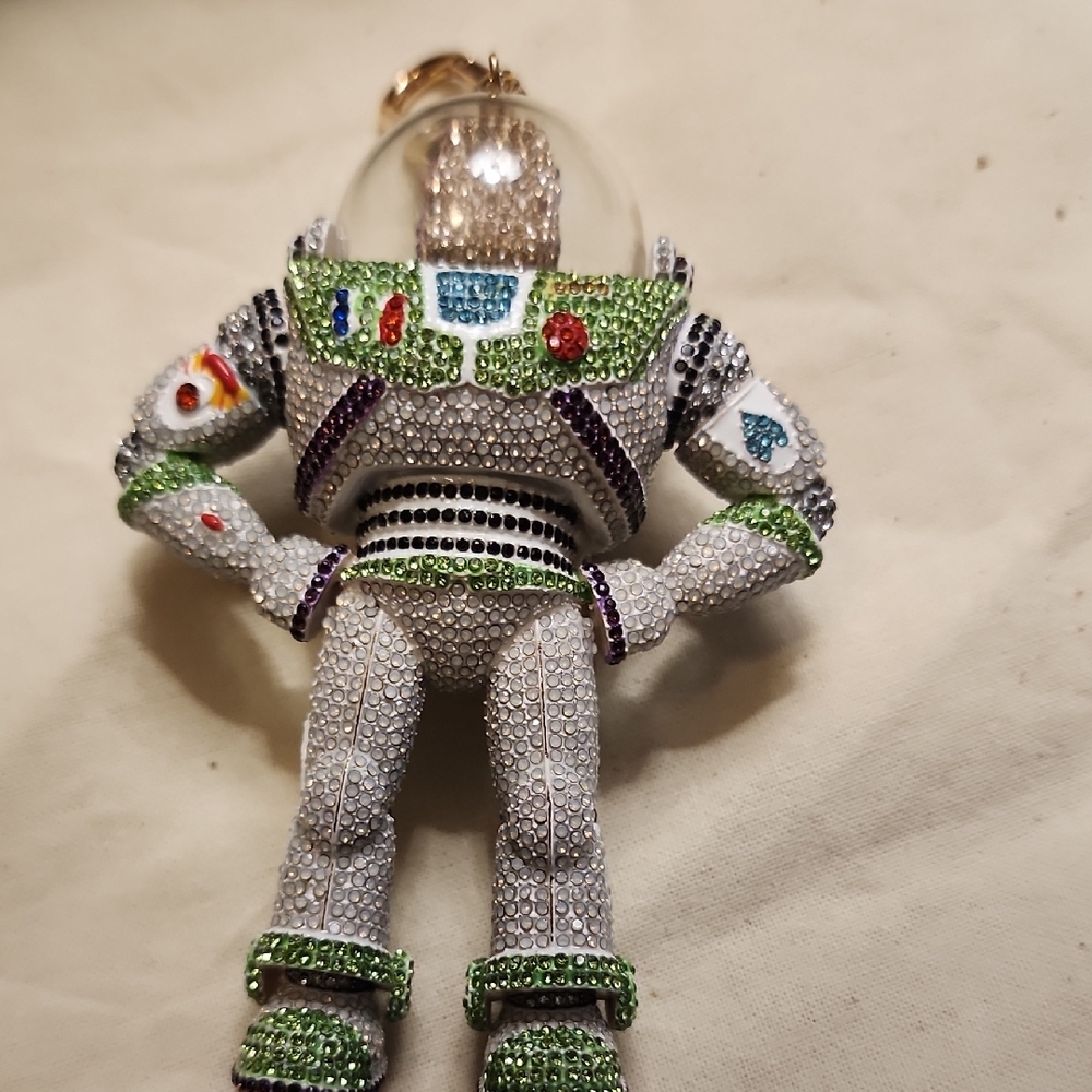 Crystal-Embellished Buzz Lightyear Bag Charm